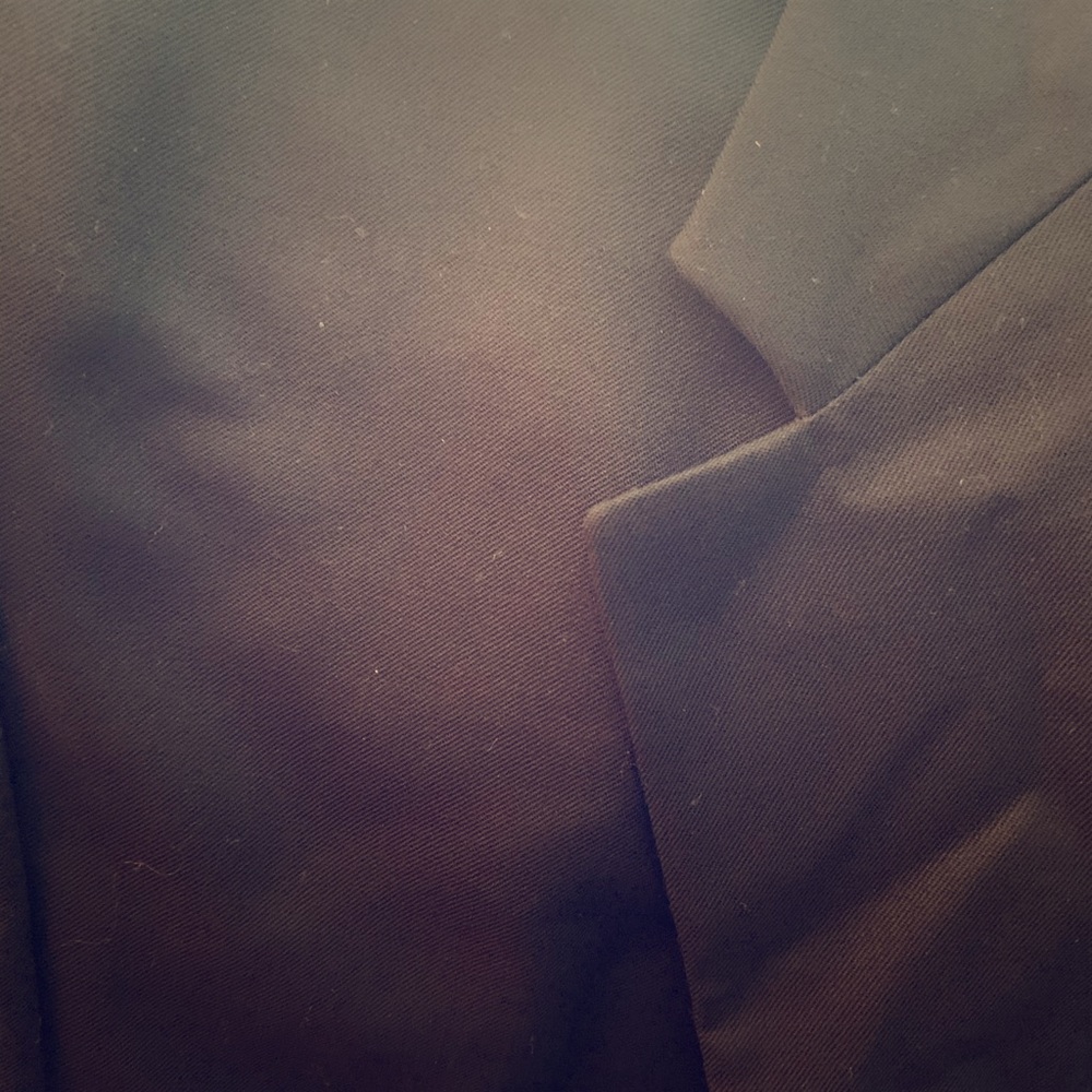 Men’s black suit